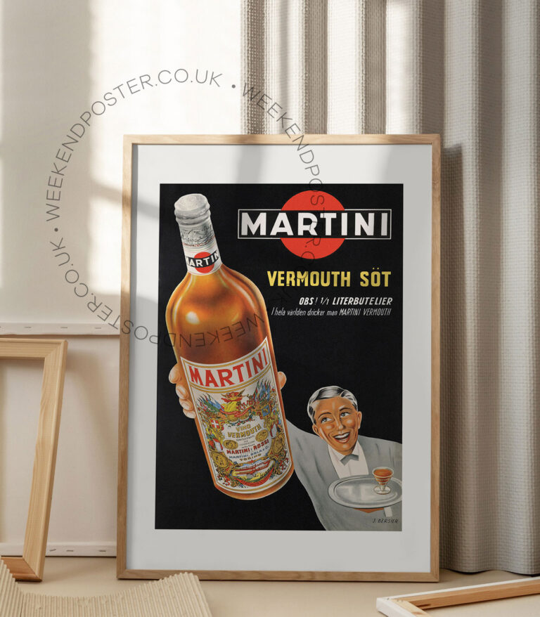 Martini vintage poster