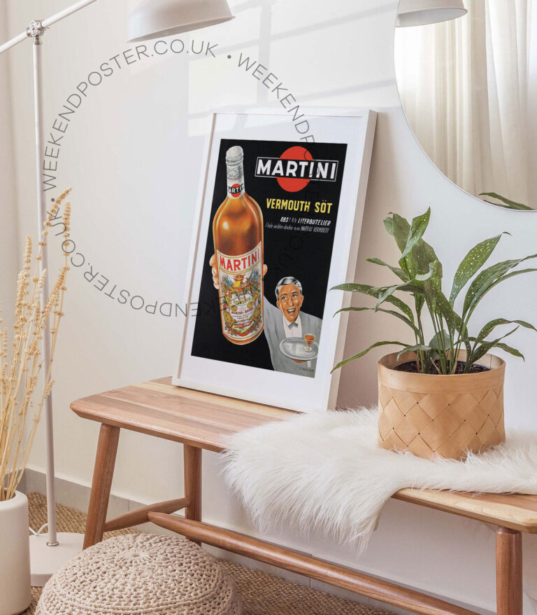 Martini vintage poster