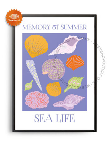 Memory of Summer Sea Life poster