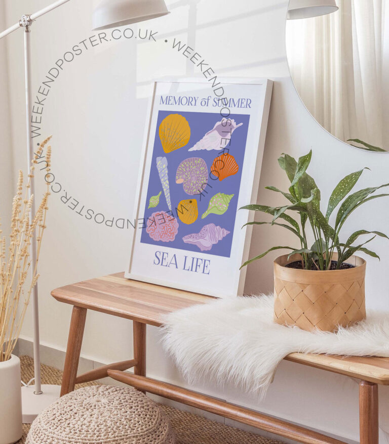 Memory of Summer Sea Life poster