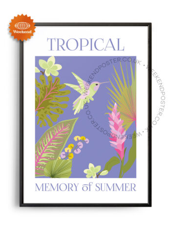 Memory of Summer Tropical poster