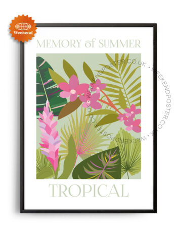 Memory of Summer Tropical poster