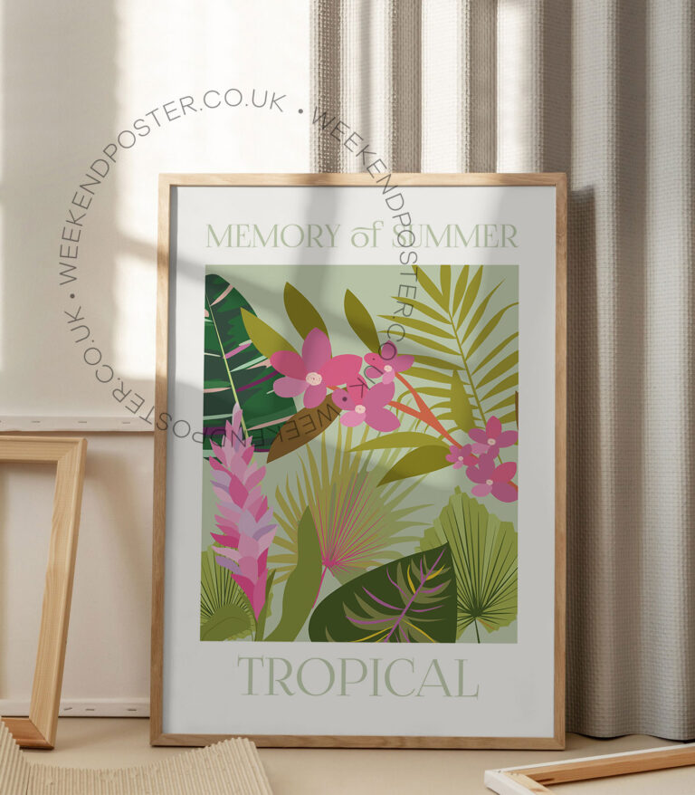 Memory of Summer Tropical poster