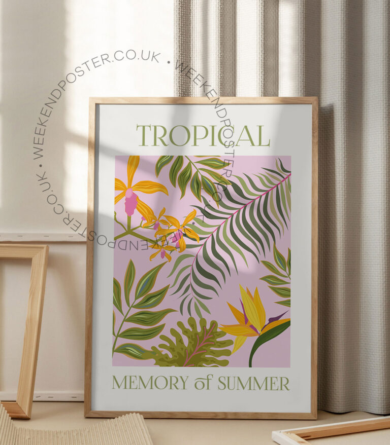 Memory of Summer Tropical poster