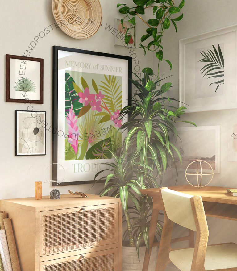 Memory of Summer Tropical poster