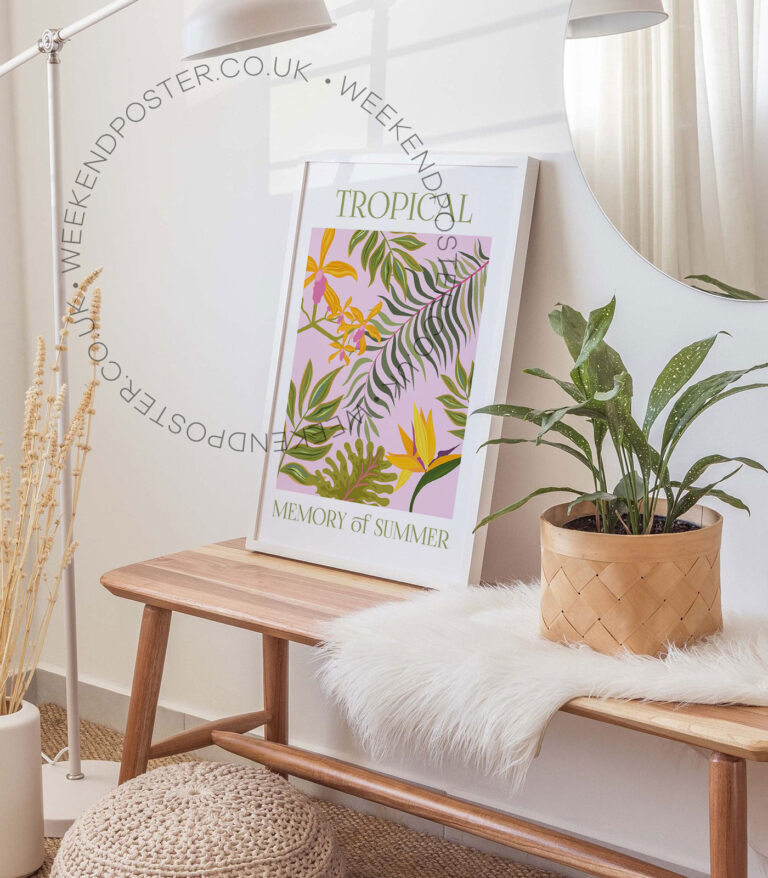 Memory of Summer Tropical poster