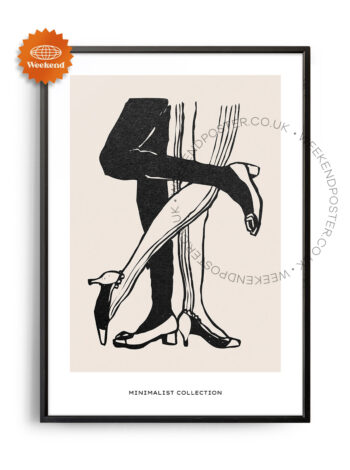 Minimalist Collection minimal black and white poster