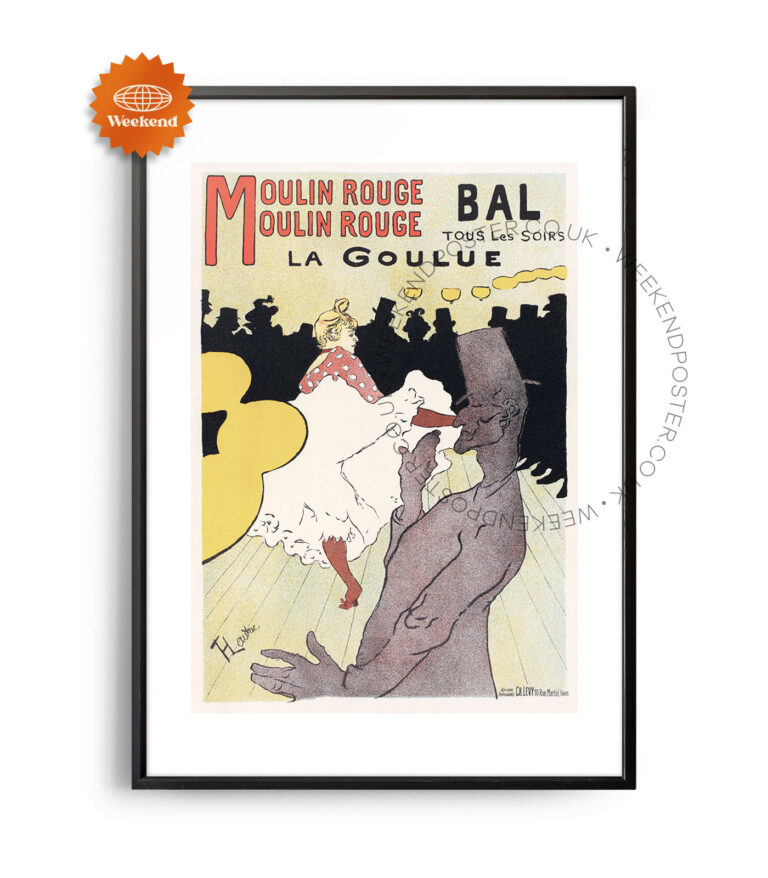 Moulin Rouge vintage poster