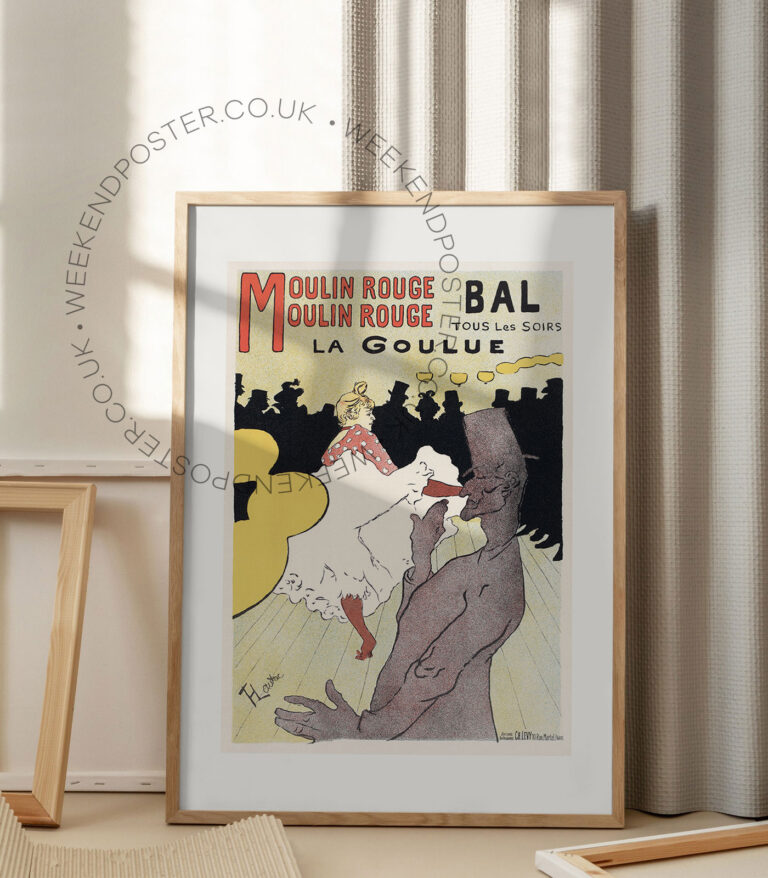 Moulin Rouge vintage poster