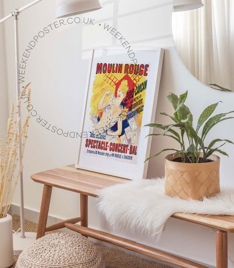 Moulin Rouge vintage poster