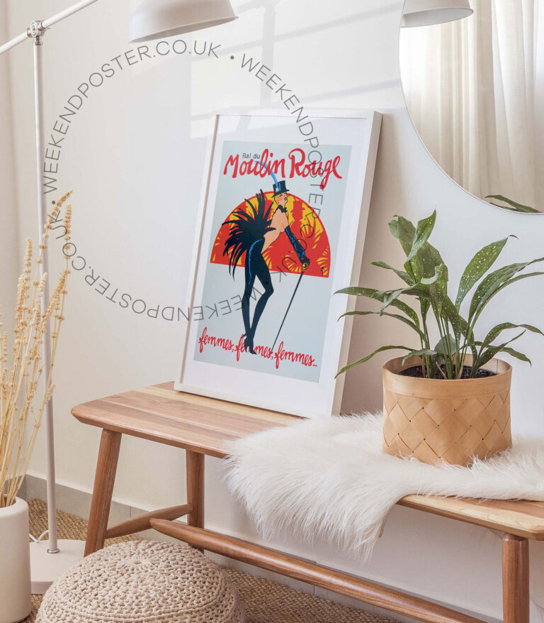 Moulin Rouge vintage poster
