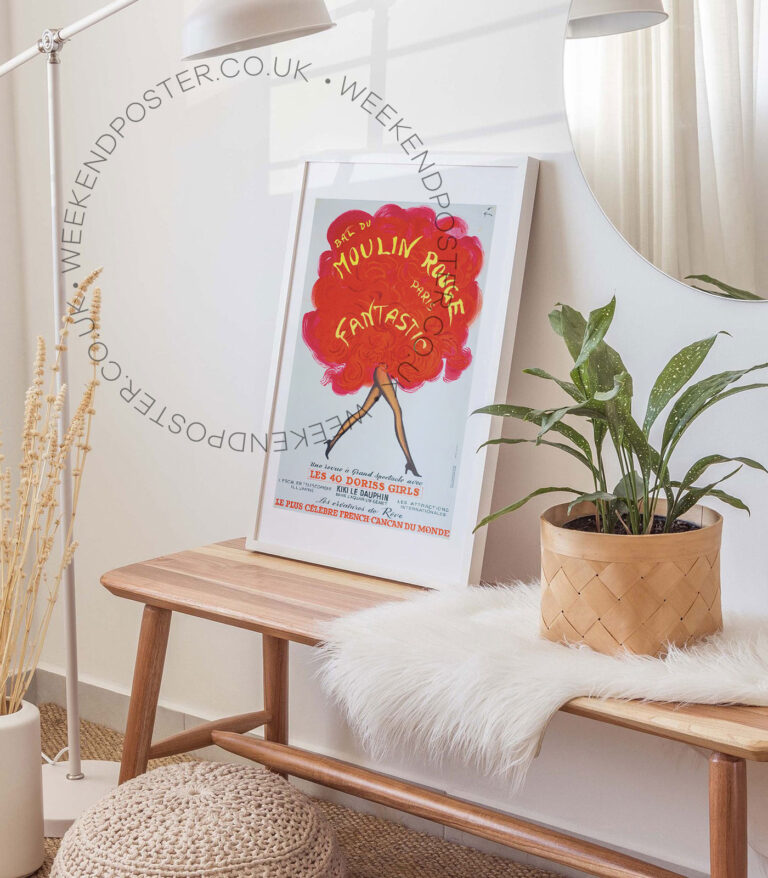 Moulin Rouge vintage poster