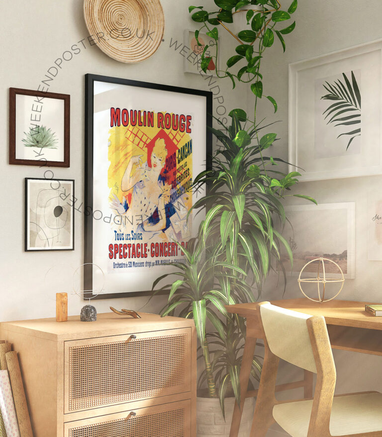 Moulin Rouge vintage poster