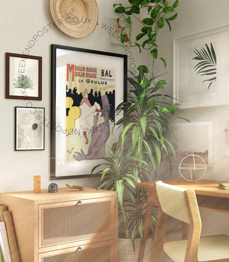 Moulin Rouge vintage poster