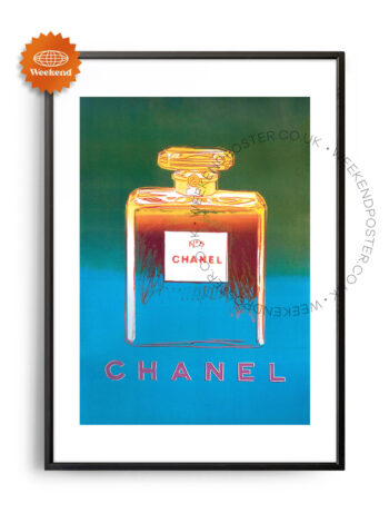 No5 Chanel vintage poster