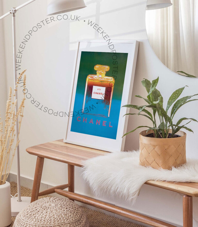 No5 Chanel vintage poster