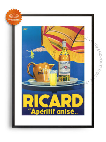 Ricard vintage poster