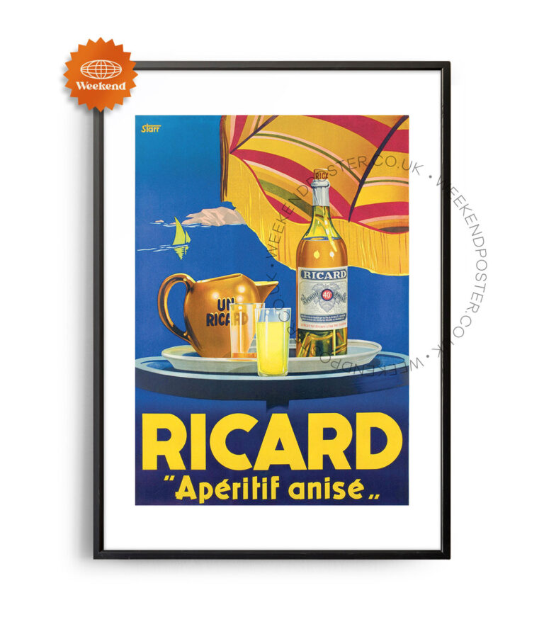 Ricard vintage poster
