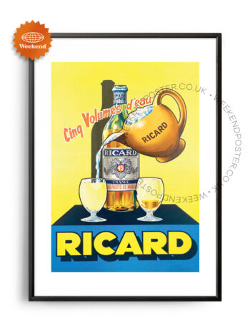 Ricard vintage poster