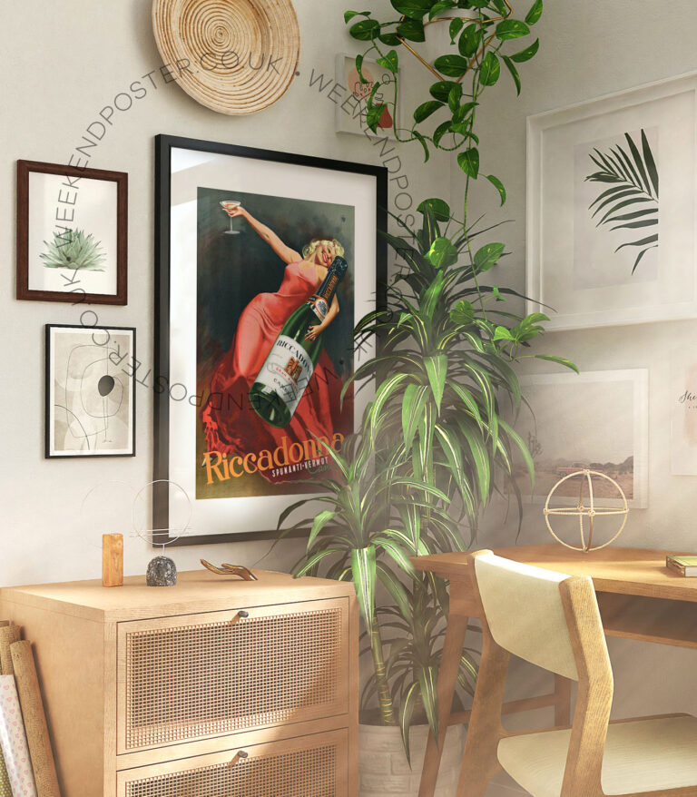 Riccadonna vintage poster