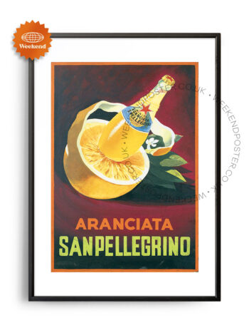 San Pellegrino vintage poster