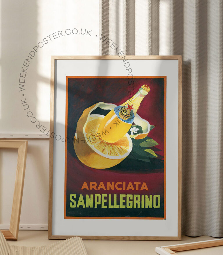 San Pellegrino vintage poster
