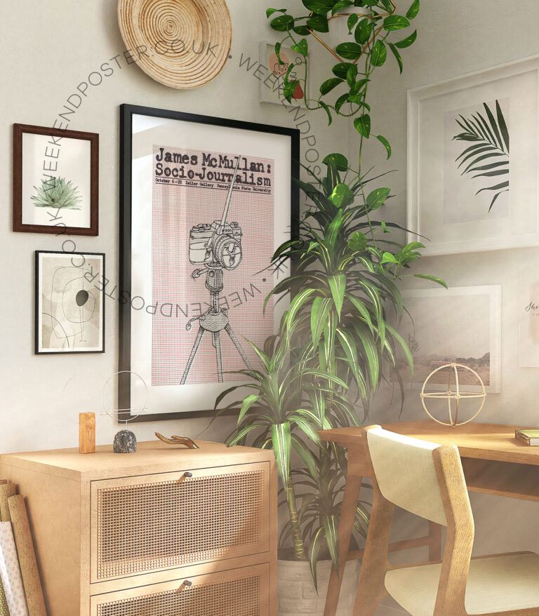 Socio Journalism vintage poster