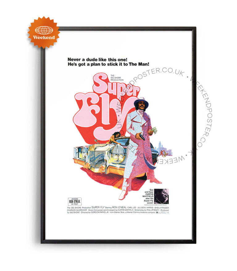 Super Fly vintage poster