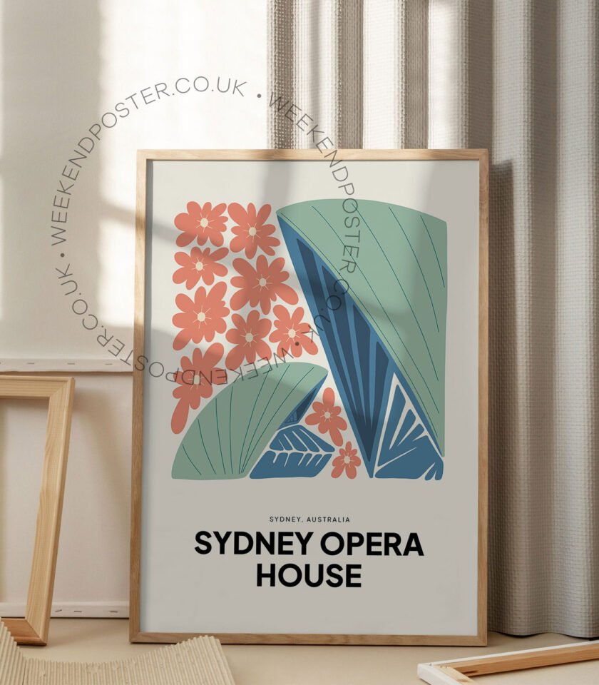 Sydney Opera House Australia landmark poster - Image 2