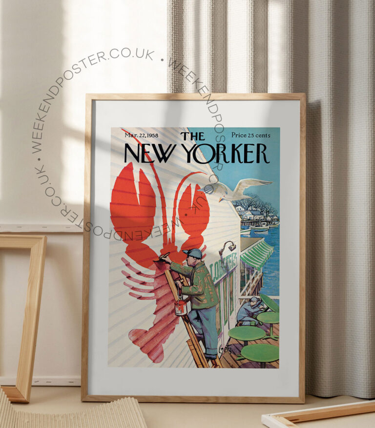 The New Yorker vintage poster