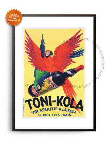 Toni Kola vintage poster