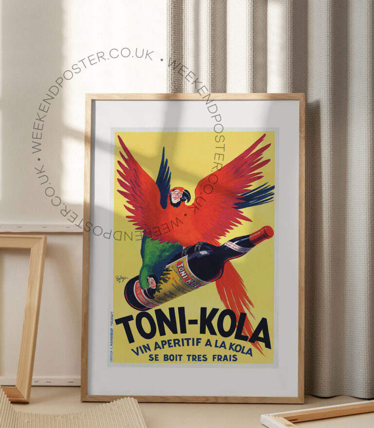 Toni Kola vintage poster