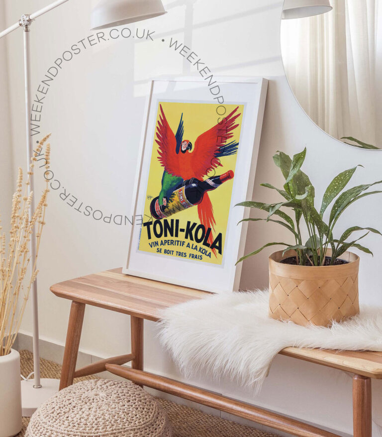 Toni Kola vintage poster