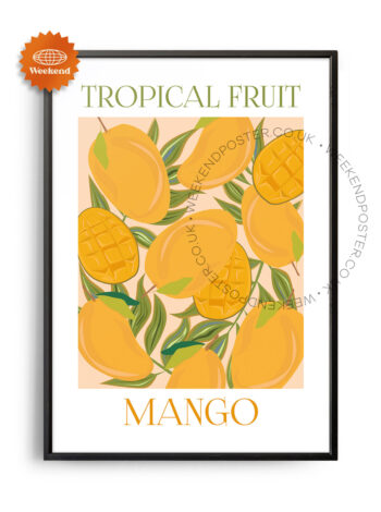 Tropical Fruit Mango poster