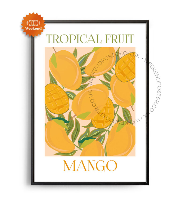 Tropical Fruit Mango poster