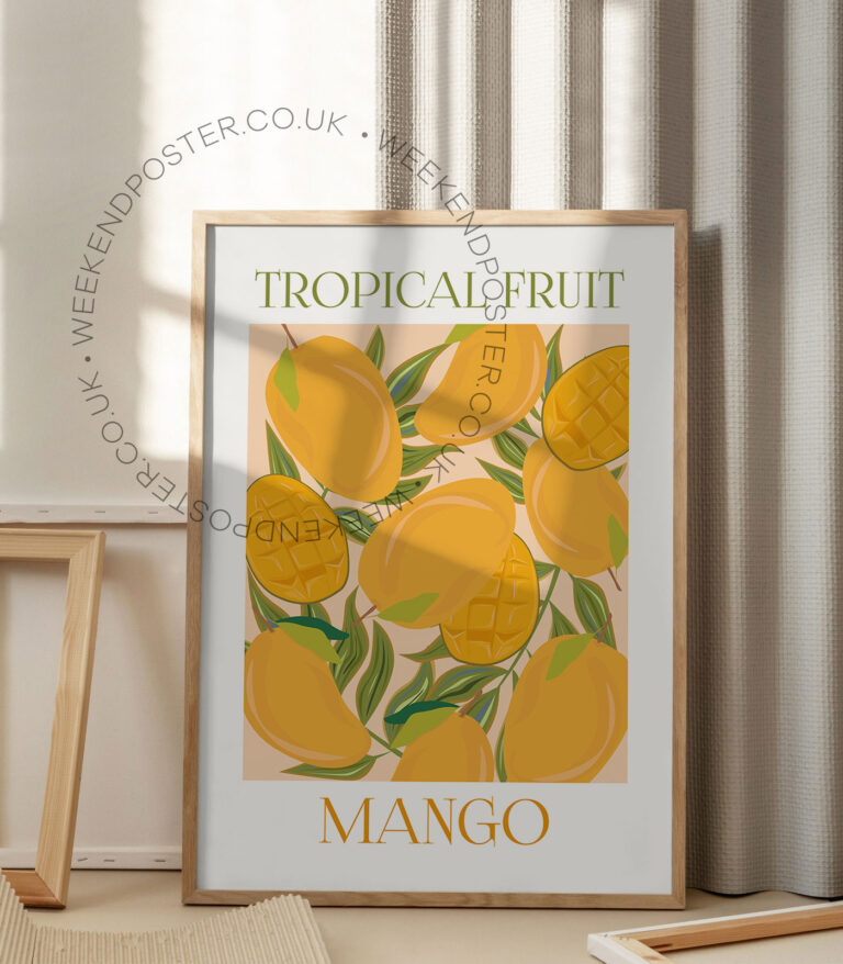 Tropical Fruit Mango poster