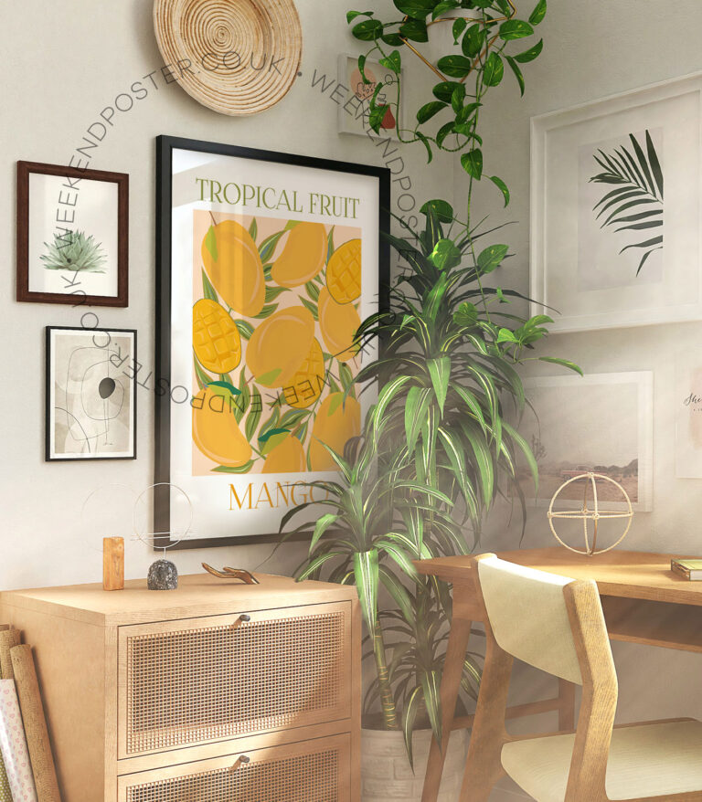 Tropical Fruit Mango poster