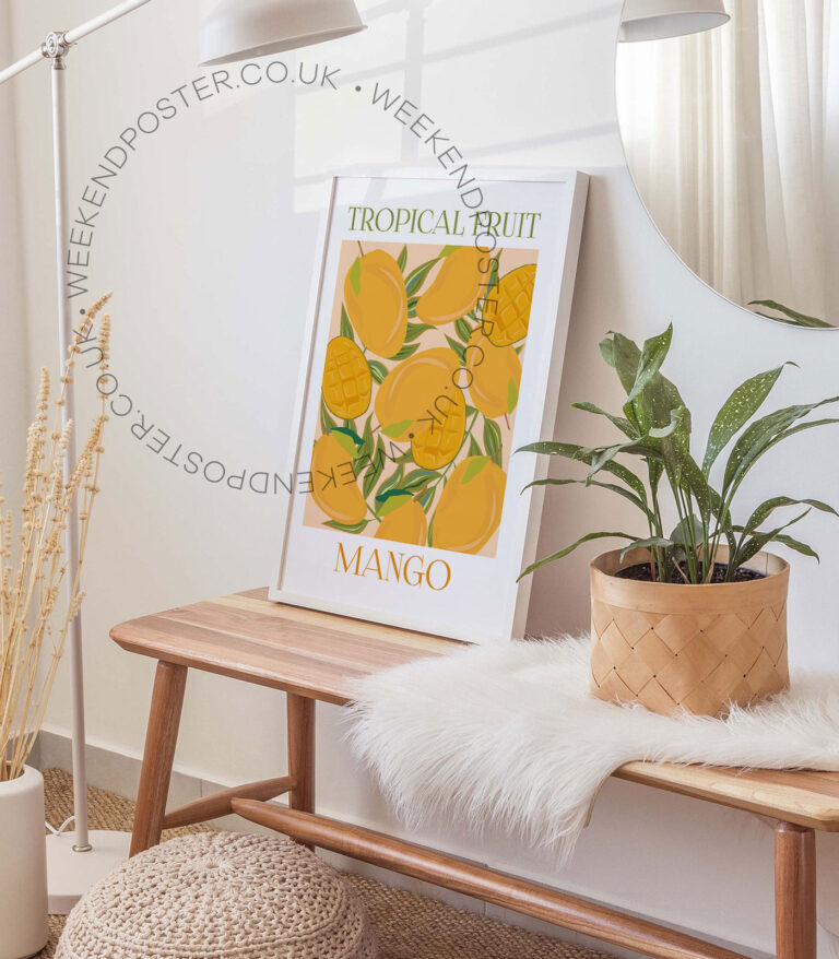 Tropical Fruit Mango poster