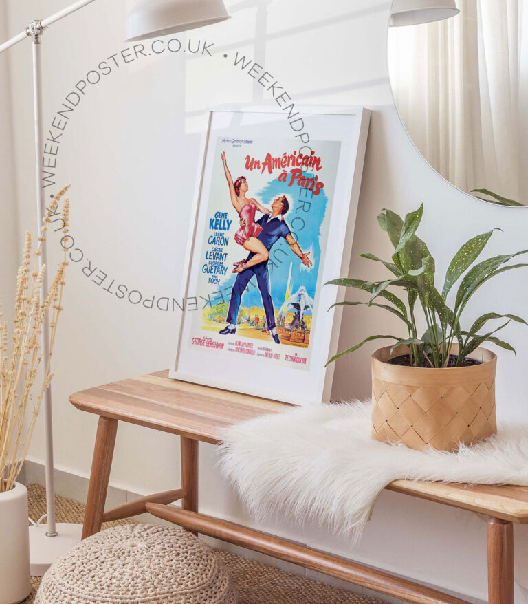 Un American A Paris vintage poster