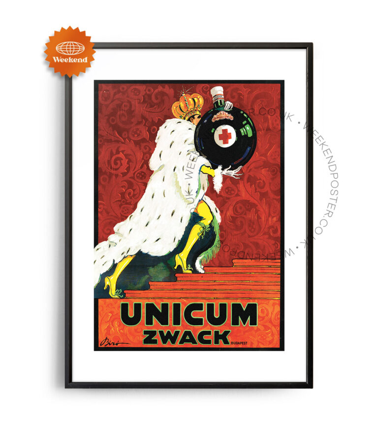 Unicum Zwack vintage poster