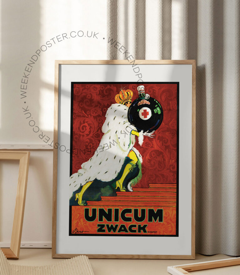Unicum Zwack vintage poster