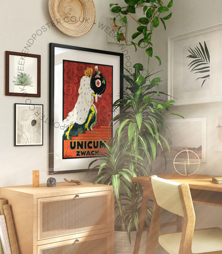 Unicum Zwack vintage poster