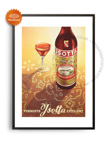 Vermouth Jsotta vintage poster