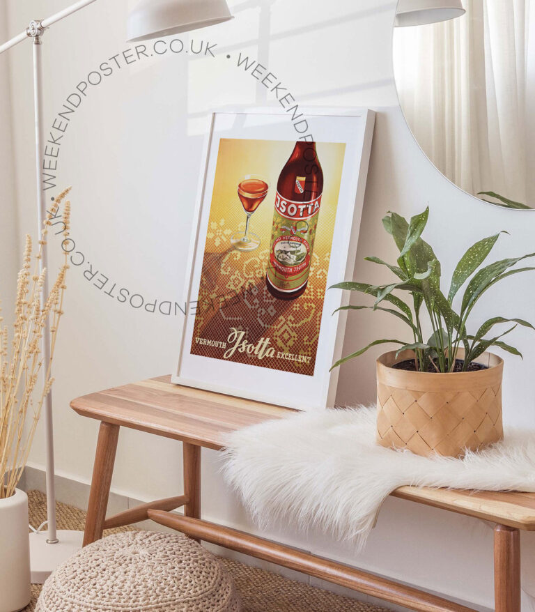 Vermouth Jsotta vintage poster