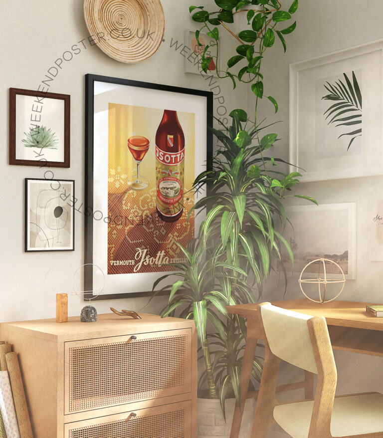 Vermouth Jsotta vintage poster