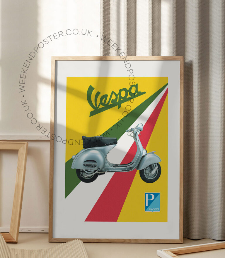 Vespa vintage poster