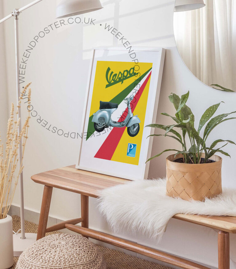 Vespa vintage poster