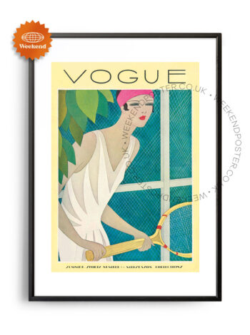 Vogue vintage poster
