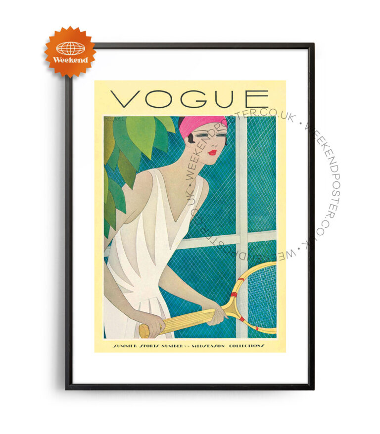 Vogue vintage poster