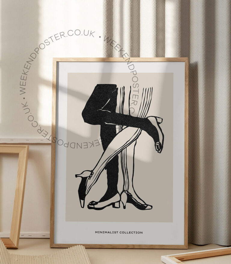 Minimalist Collection minimal black and white poster